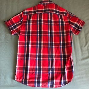 Casual button down shirts short sleeve